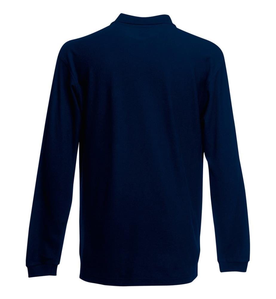 Fruit Of The Loom Premium Herren Polo-Shirt, Langarm