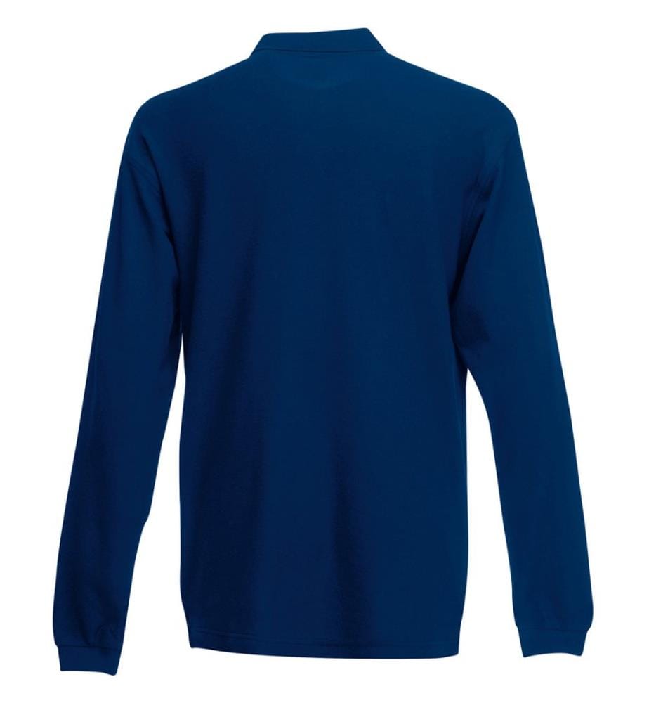 Fruit Of The Loom Premium Herren Polo-Shirt, Langarm