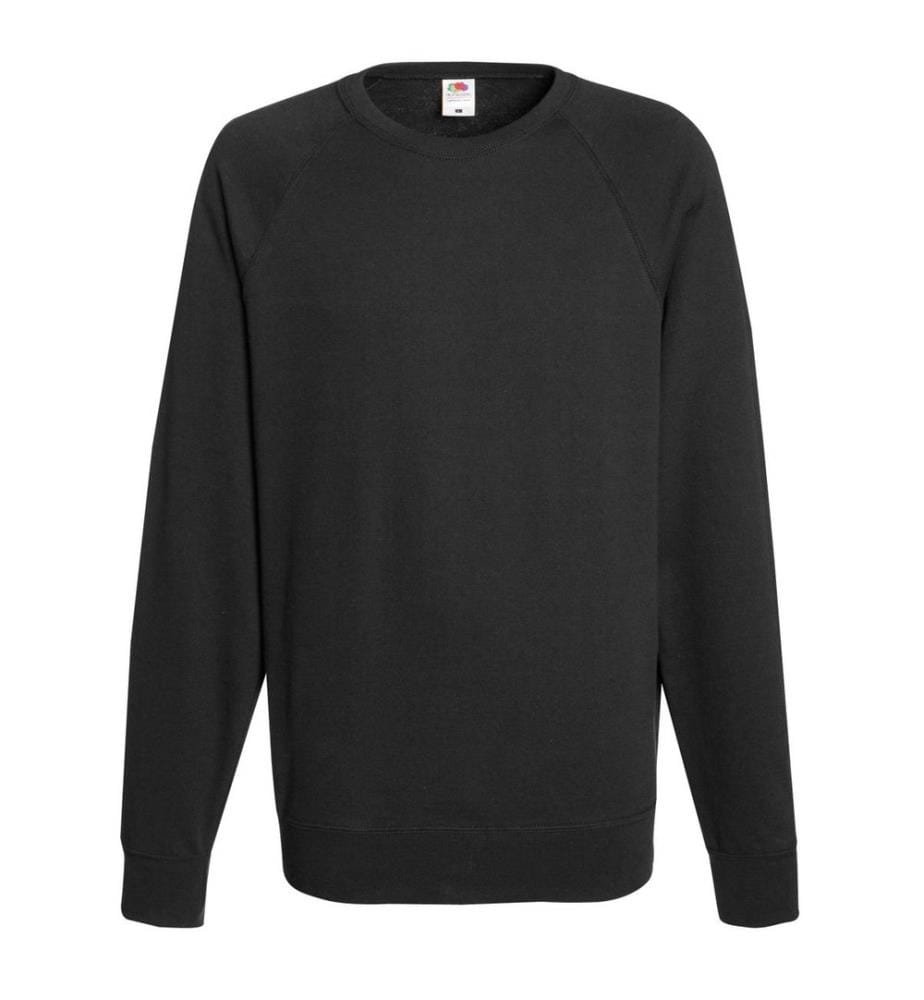 Fruit Of The Loom Herren Raglan-Sweatshirt, Rundhalsausschnitt