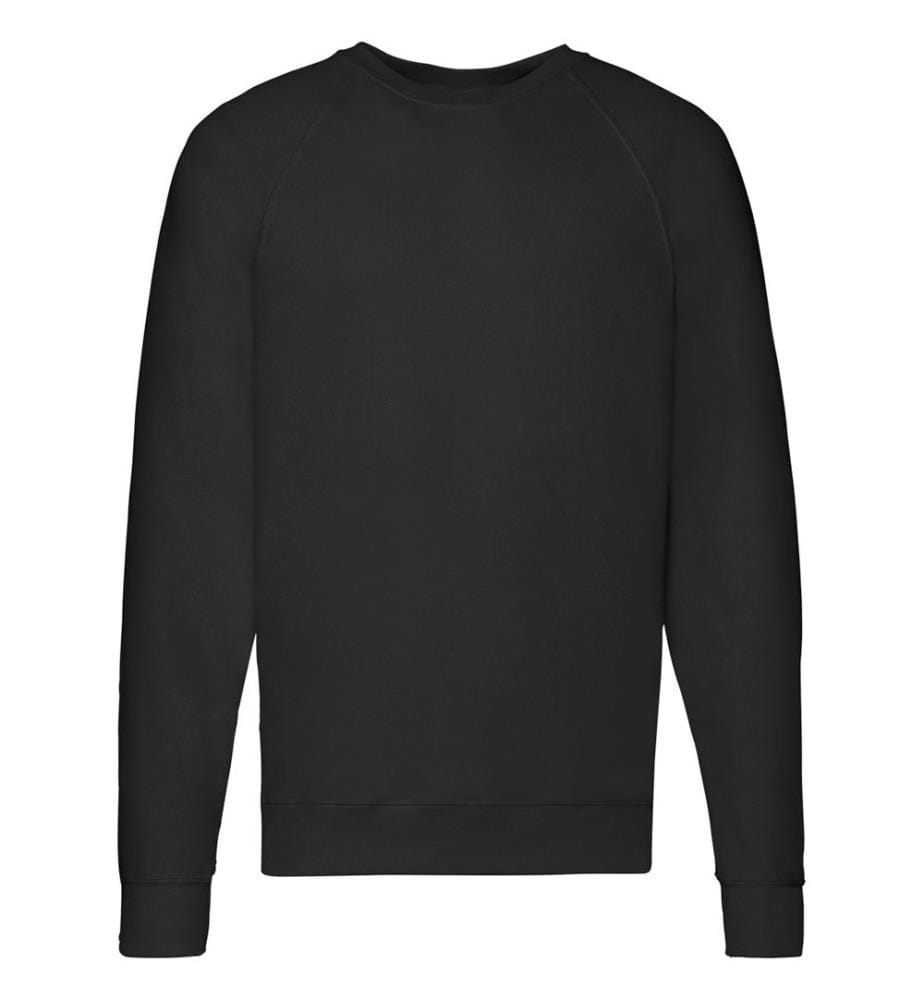 Fruit Of The Loom Herren Raglan-Sweatshirt, Rundhalsausschnitt