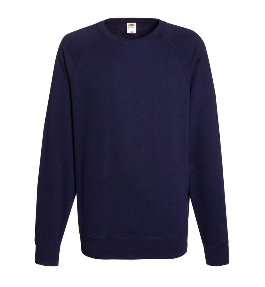 Fruit Of The Loom Herren Raglan-Sweatshirt, Rundhalsausschnitt