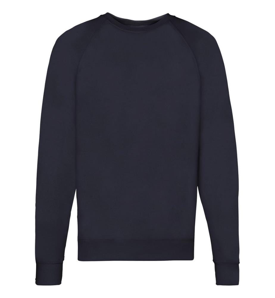 Fruit Of The Loom Herren Raglan-Sweatshirt, Rundhalsausschnitt