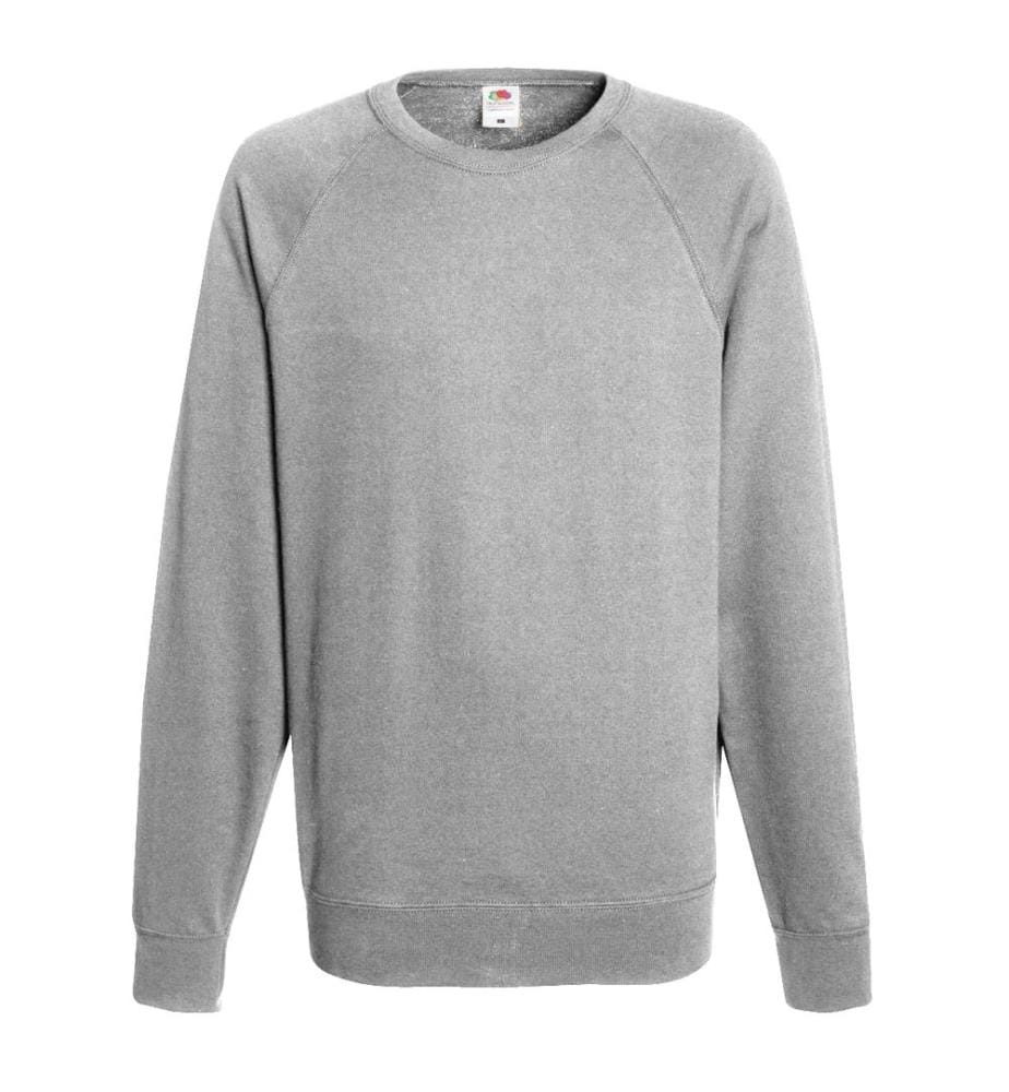 Fruit Of The Loom Herren Raglan-Sweatshirt, Rundhalsausschnitt