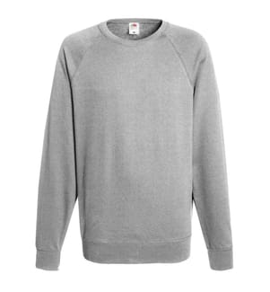 Fruit Of The Loom Herren Raglan-Sweatshirt, Rundhalsausschnitt