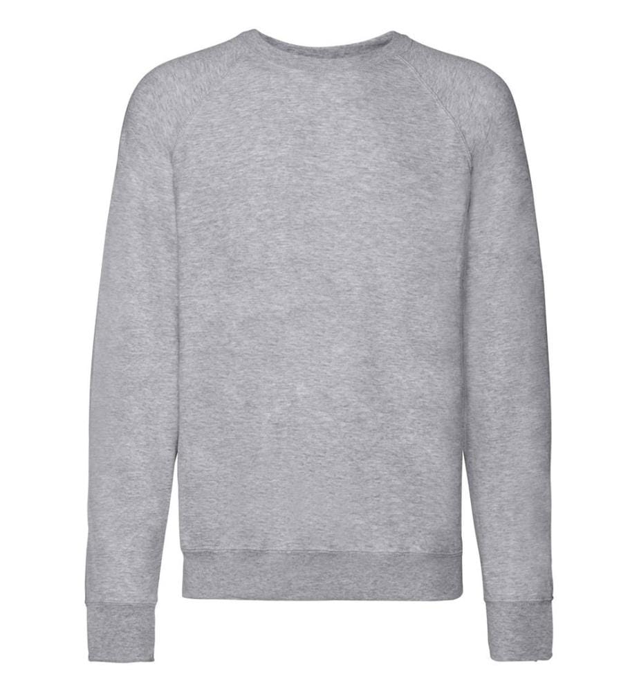 Fruit Of The Loom Herren Raglan-Sweatshirt, Rundhalsausschnitt