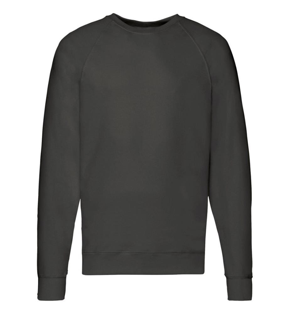 Fruit Of The Loom Herren Raglan-Sweatshirt, Rundhalsausschnitt