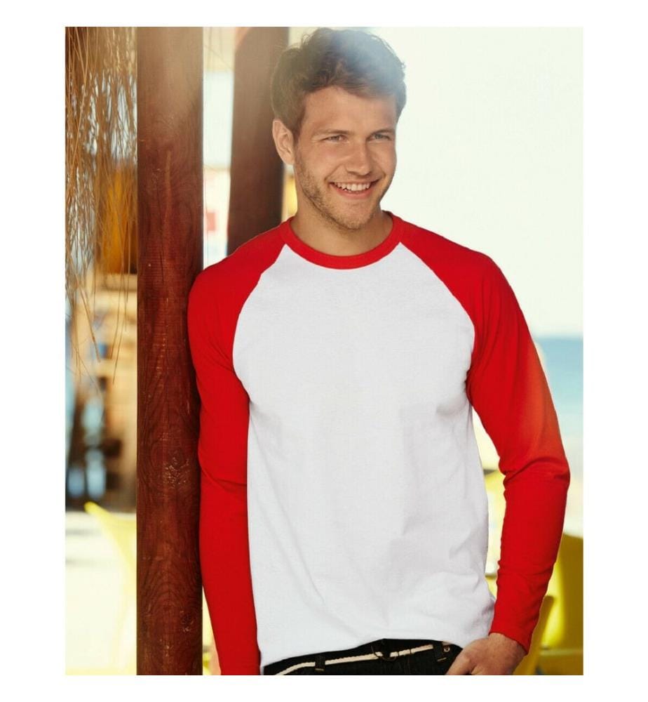 Fruit Of The Loom - Maglia 100% Cotone - Uomo