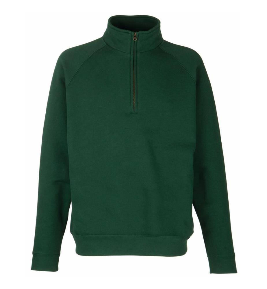Fruit Of The Loom Herren Sweatshirt mit Reissverschluss bis zur Brust