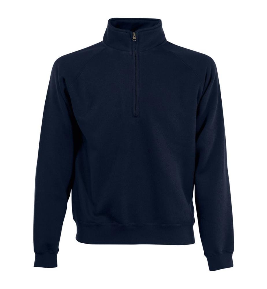 Fruit Of The Loom Herren Sweatshirt mit Reissverschluss bis zur Brust