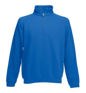 Fruit Of The Loom Herren Sweatshirt mit Reissverschluss bis zur Brust
