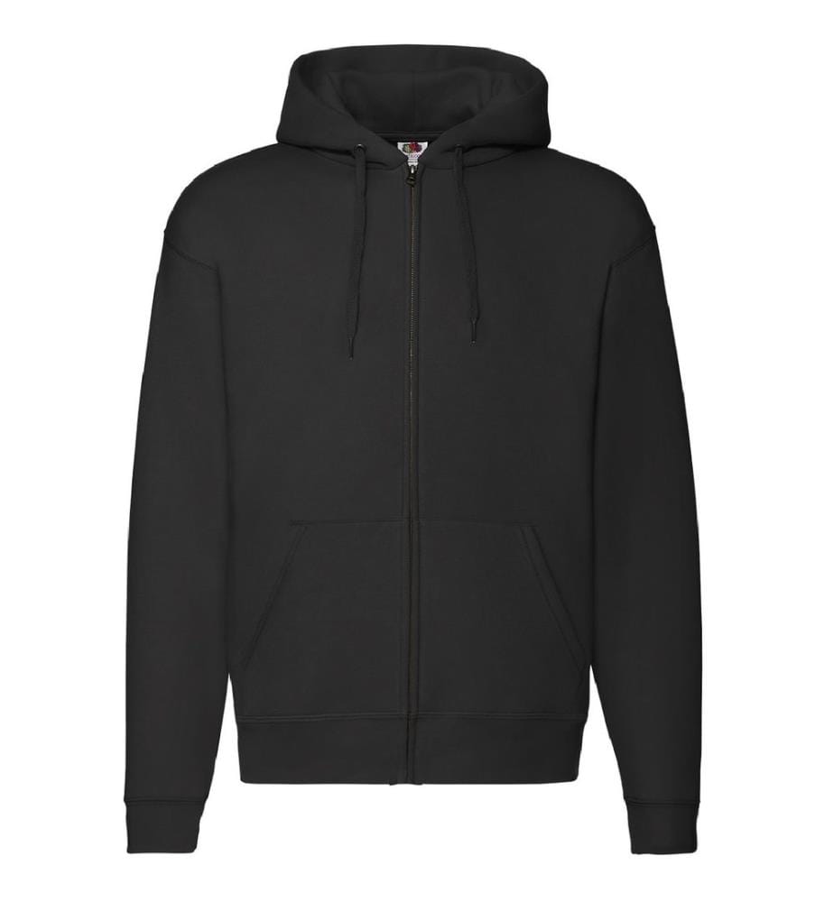 Fruit Of The Loom Herren Kapuzen-Sweatshirt mit Reissverschluss / Kapuzenjacke