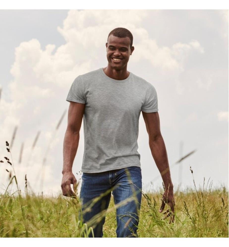 Fruit of the Loom - "Iconic" T-Shirt für Herren