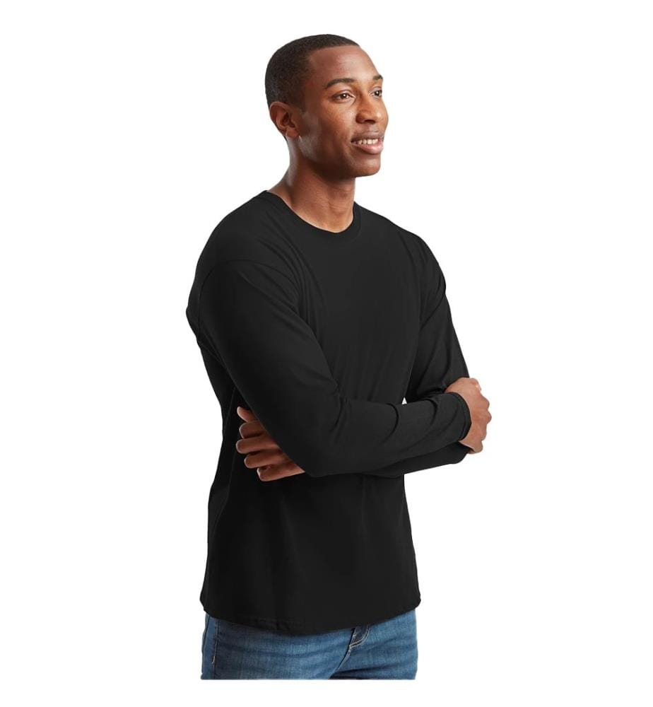 Fruit Of The Loom Herren Original T-Shirt, langärmlig