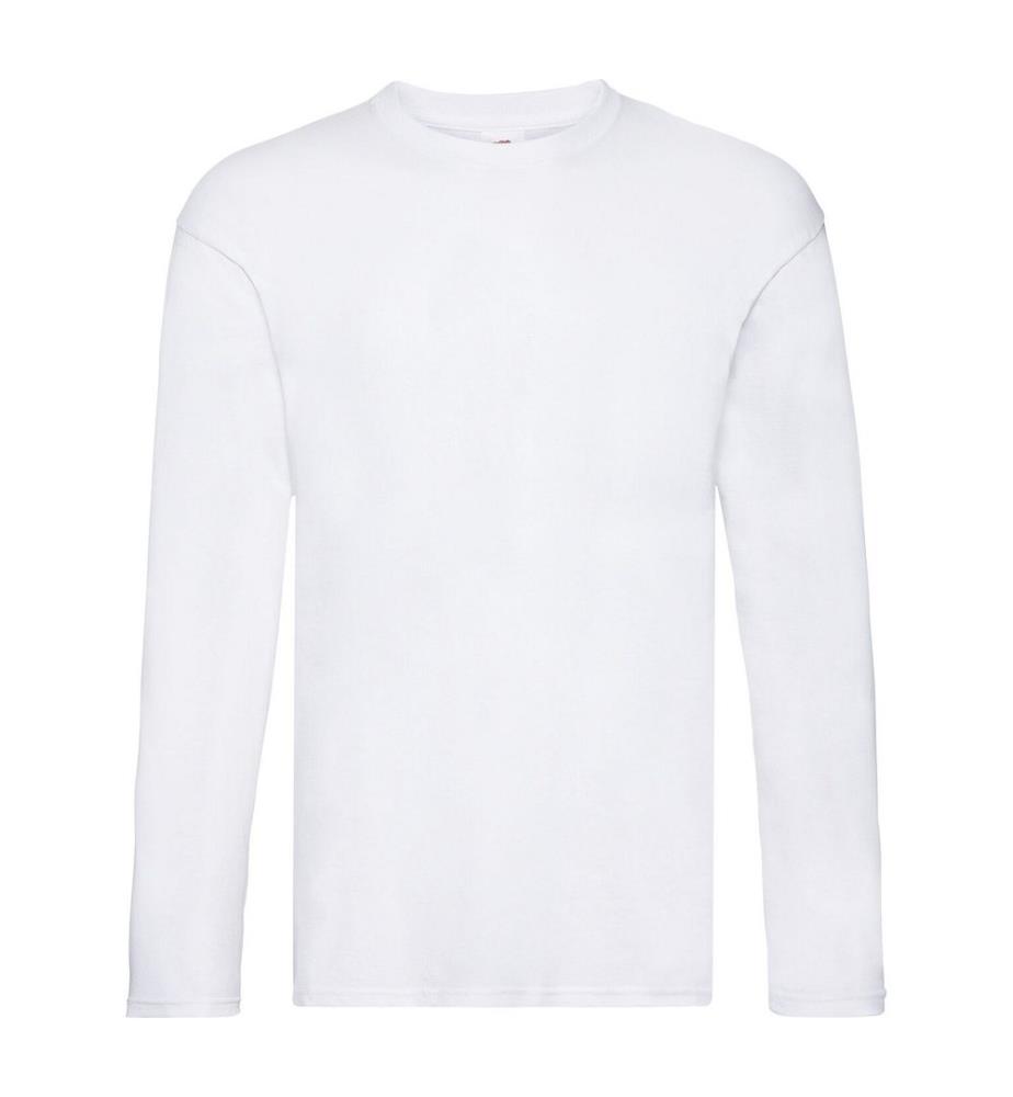 Fruit Of The Loom Herren Original T-Shirt, langärmlig