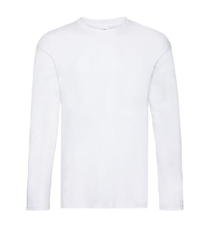 Fruit Of The Loom Herren Original T-Shirt, langärmlig