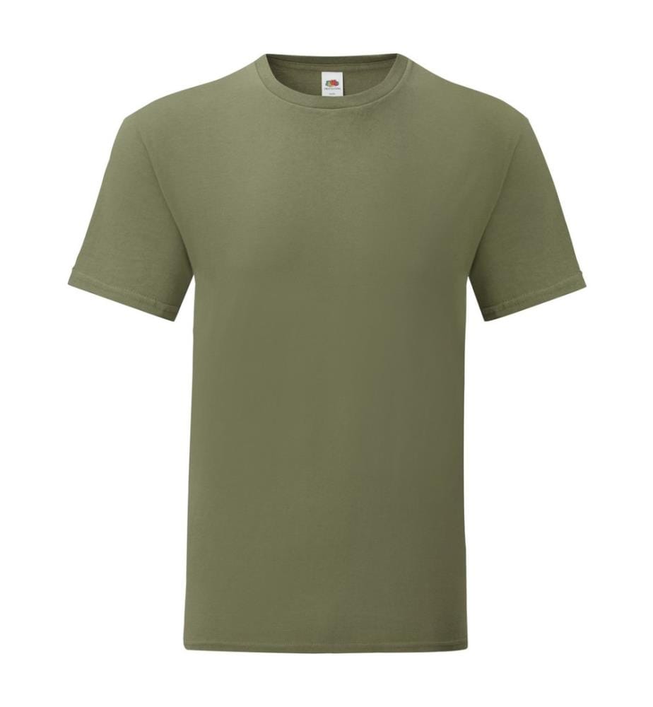 Fruit Of The Loom Herren T-Shirt Iconic (5 Stück/Packung)