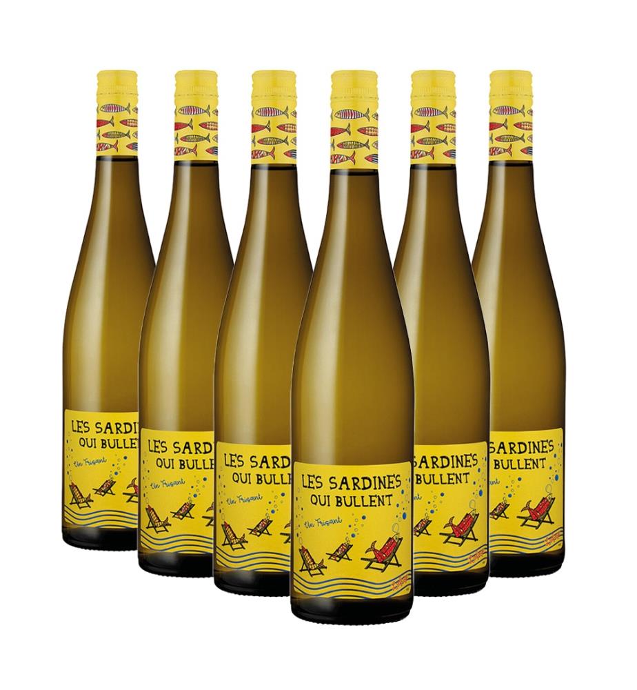 Weisser Friesenwein Les Sardines qui bullent VdF - 6 x 75cl