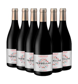Rotwein Tessellae Côtes Catalanes IGP Carignan Vieilles Vignes 2023 - 6 x 75cl