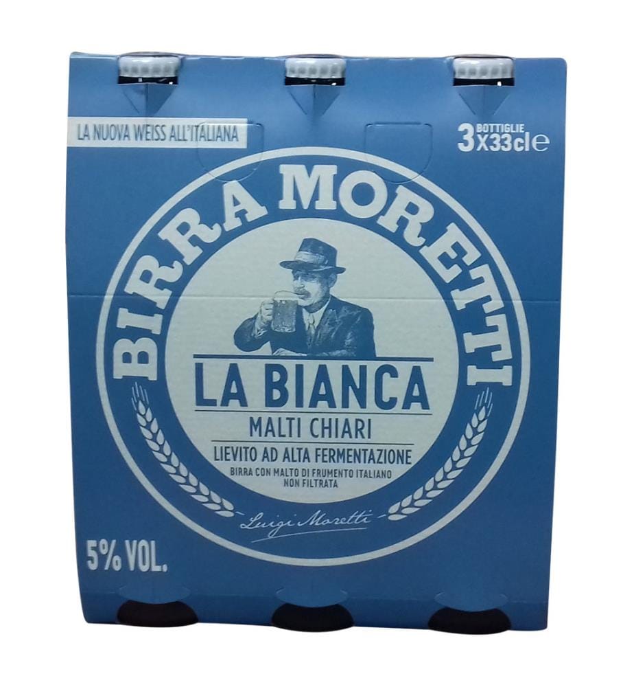 Birra Moretti La Bianca - 24 x 33 cl