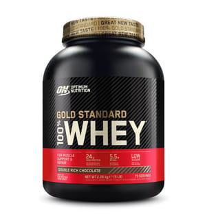 100% Whey Gold Standard Chocolate Double Rich 5lb - 2267 g