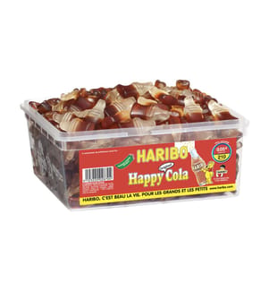 HARIBO - Boîte de Bonbons Happy Cola - 210 Pièces