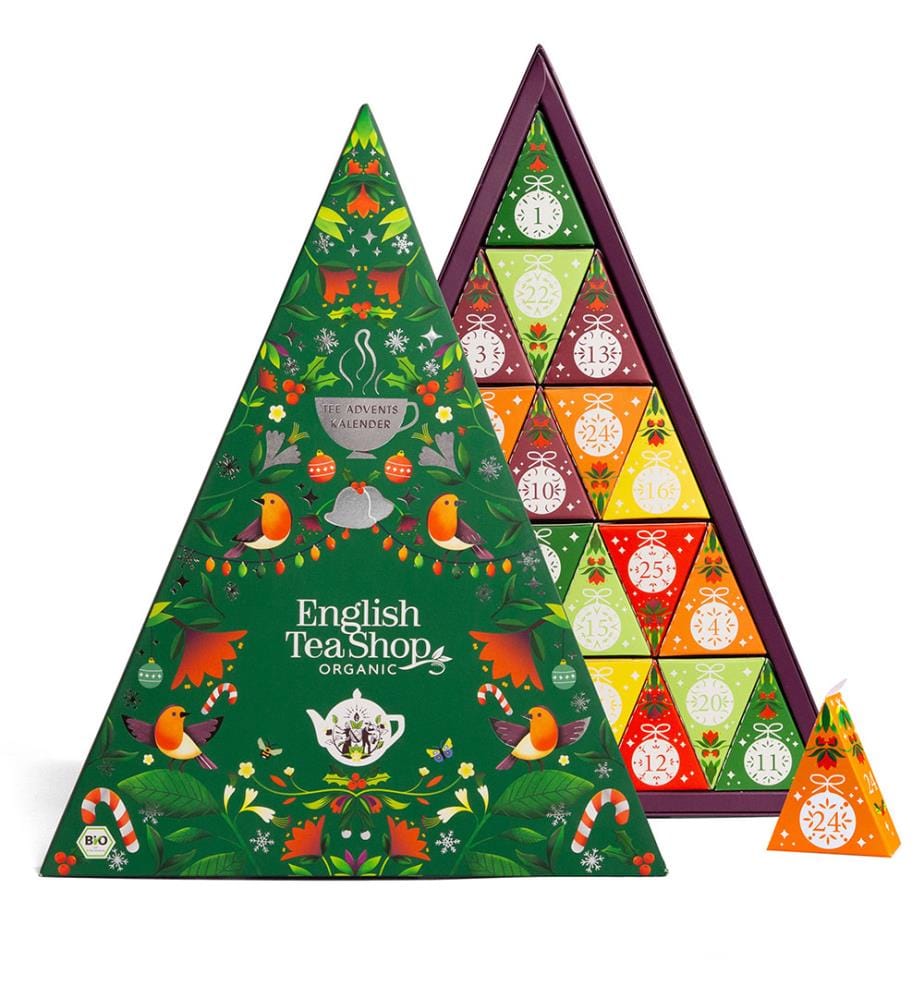 "Mosaik" vert, 25 sachets en forme de pyramide