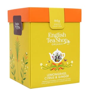 Lemongrass Gingembre & Agrumes, BIO, Thé en vrac, Boîte de 80g - 80 g