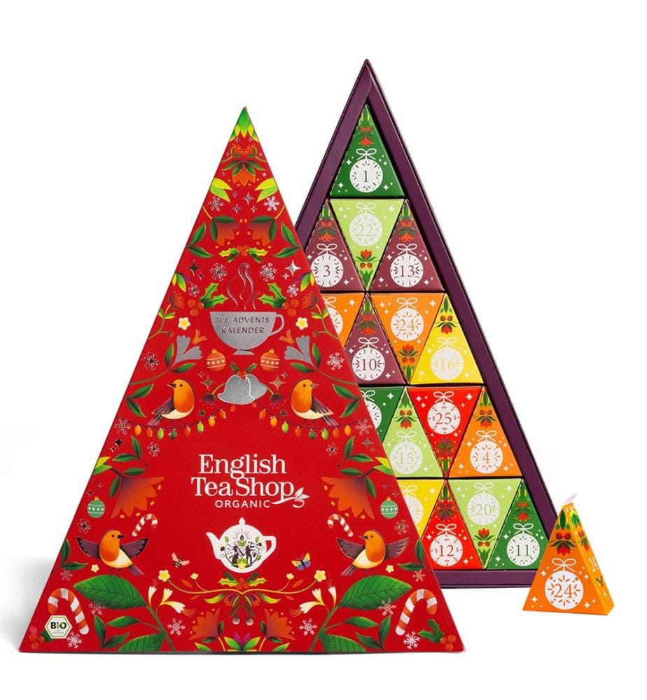 "Mosaik" rouge, 25 sachets en forme de pyramide