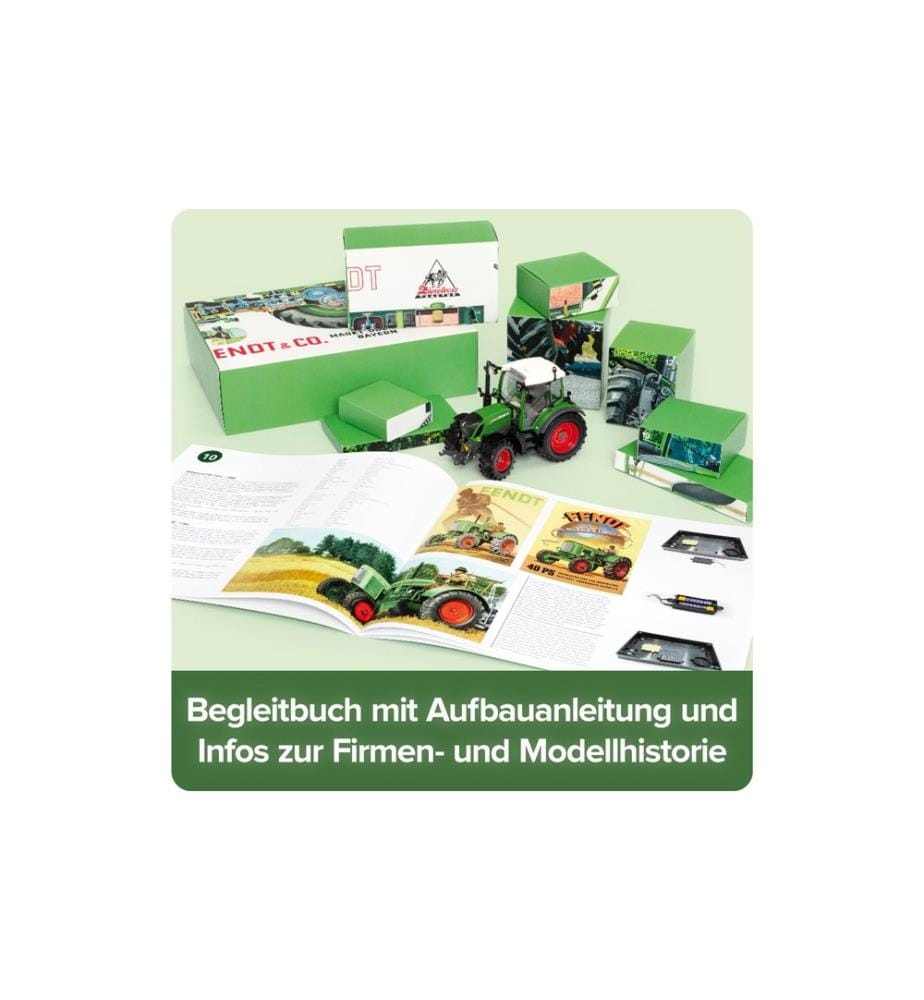 FRANZIS - Calendrier de l'Avent Fendt 313 Vario Kit de construction 1:32, DE/EN