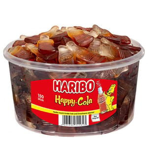150x Haribo Happy Cola - 1200g