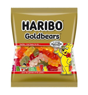 Sachet de Bonbons Goldbear 120 gr - 30 Pièces