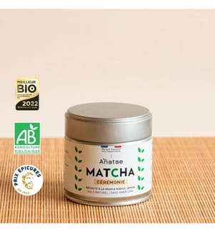Thé Matcha Cérémonie Bio - 30 gr