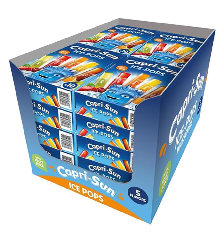 24x Capri-Sun Ice Pops Mix Pack of 5 flavors - 10x40ml