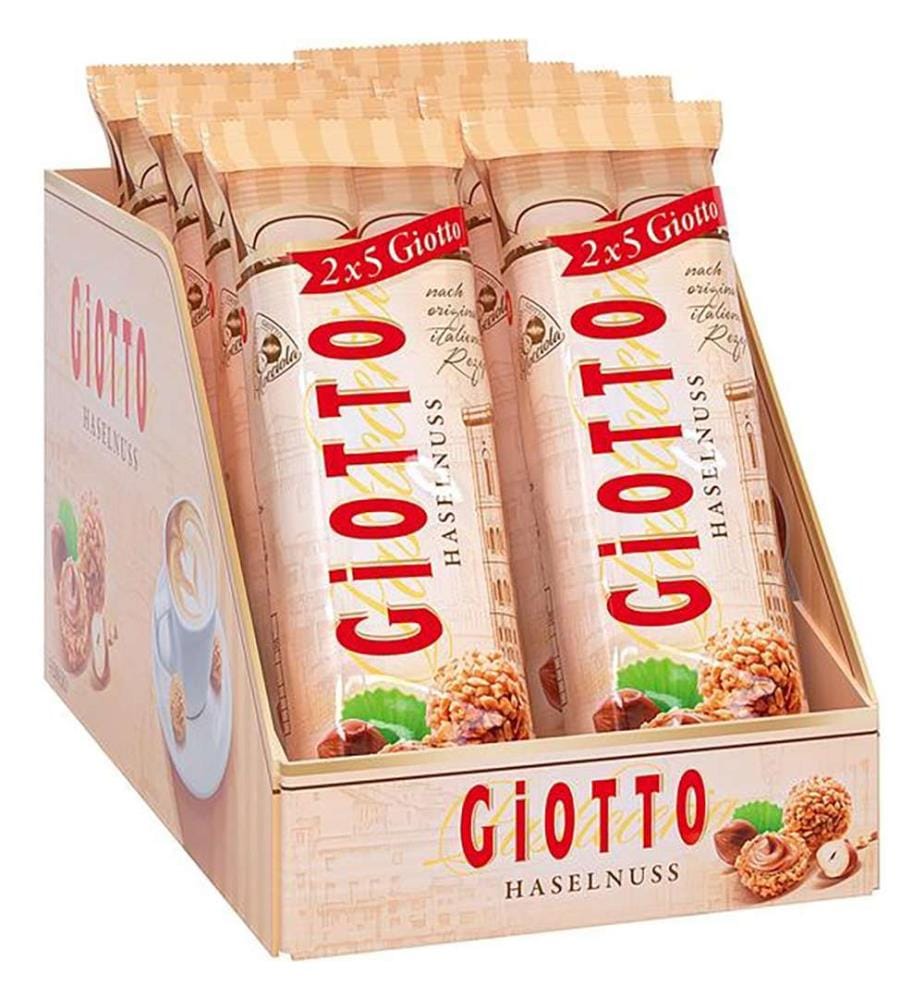 10x Ferrero Giotto Hazelnut 2-pack - 43g