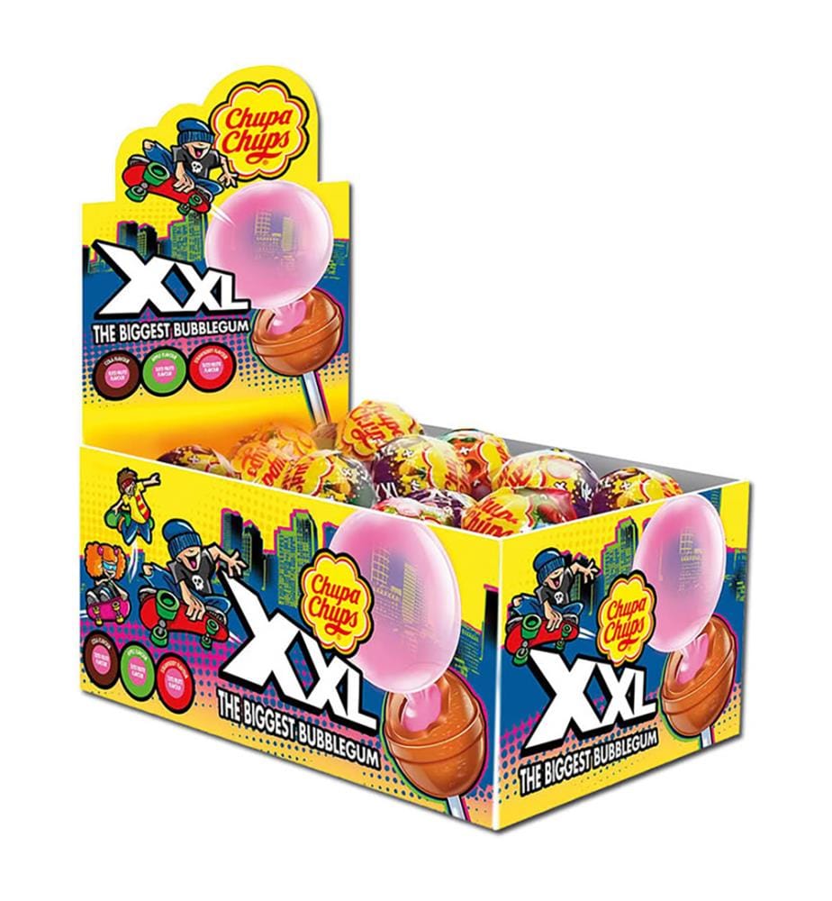 Pack of 25 Lutscher Classic XXL Chupa Chups - 29g