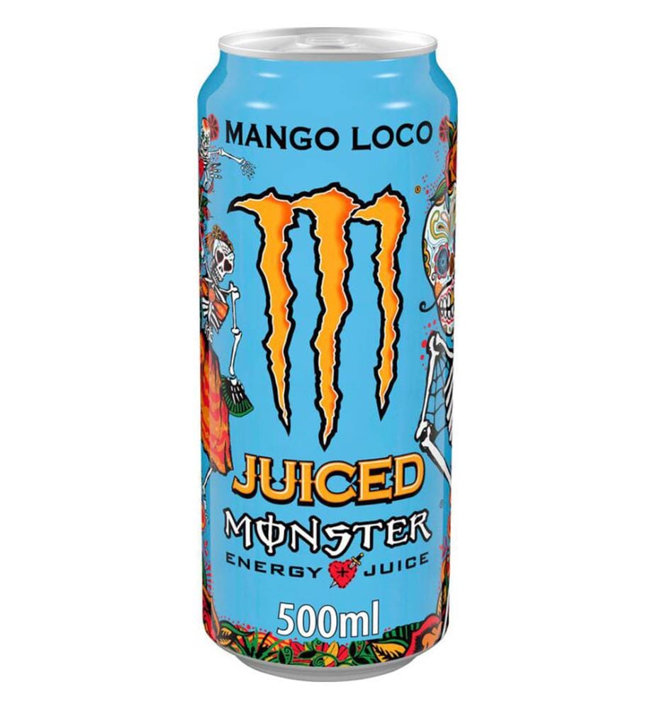 12x Monster Juice Mango Loco - 500 ml