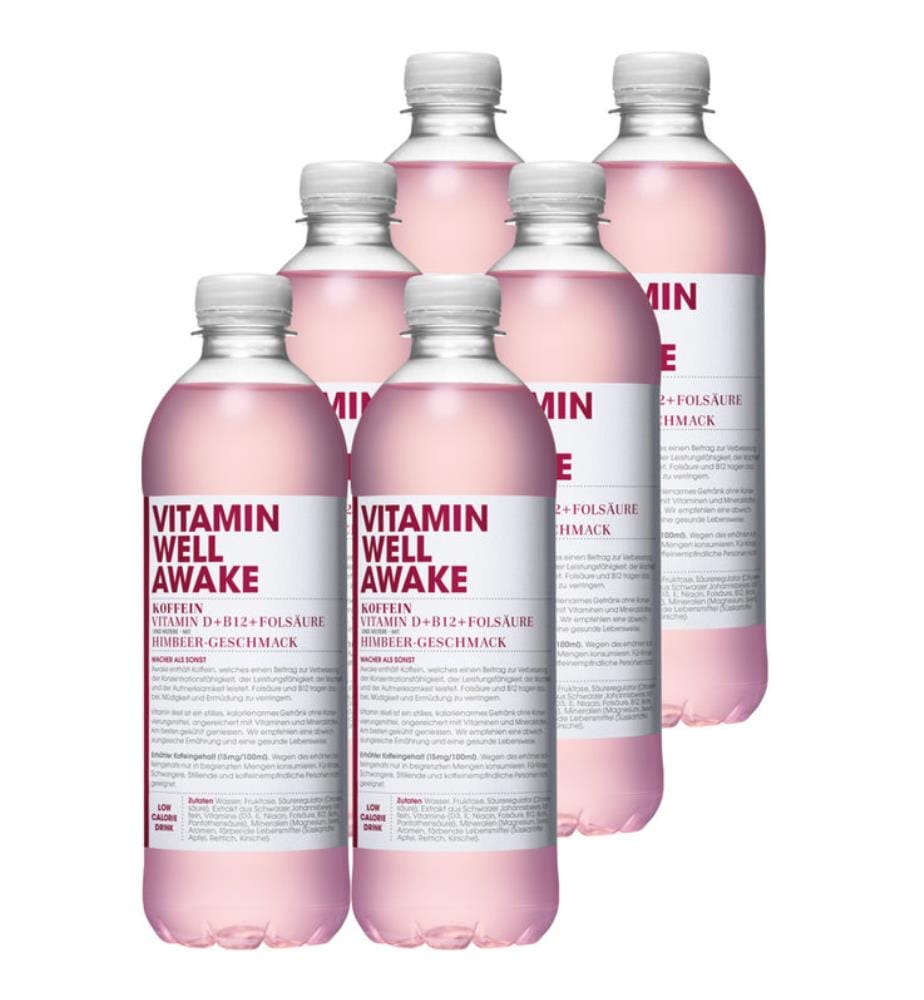 Vitamin Well Awake - 2 x 6 x - 50 cl