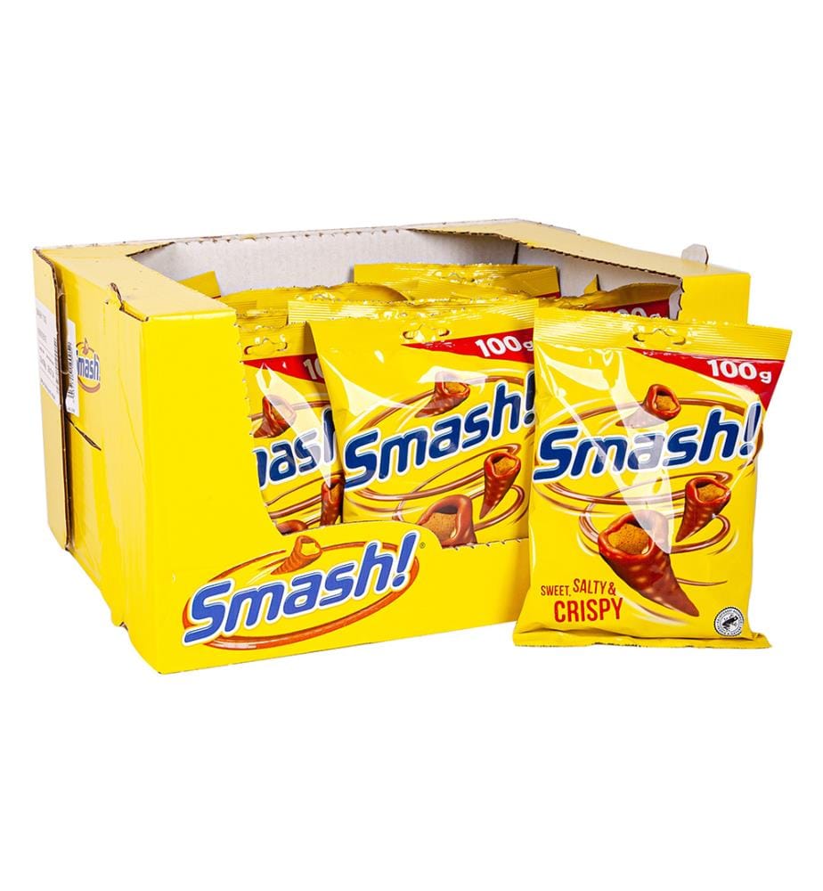 21 Smash Maissnacks mit Schokolade Beutel - 100g