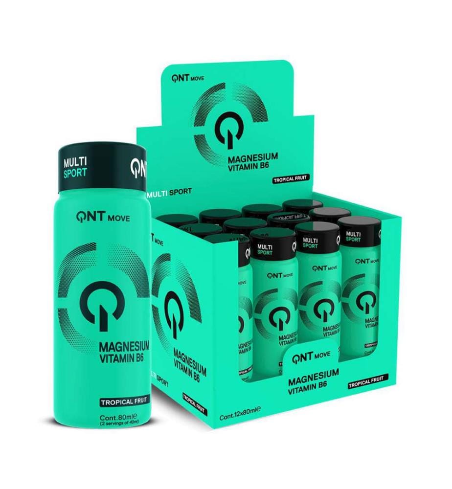 Magnesium Vitamin B6 Shot Tropical Fruit - 12 x 80ml