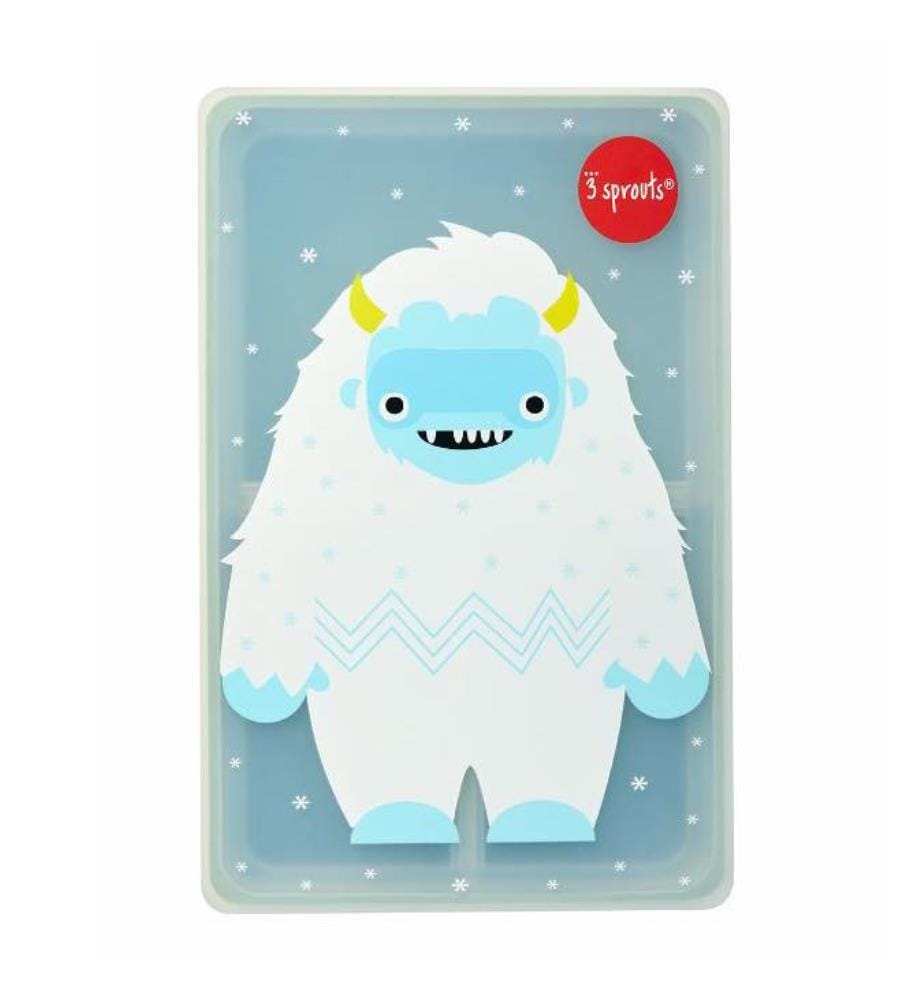 Silikon Bento Box Yeti - Mehrfarbig