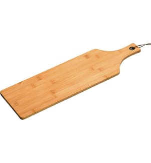 Kesper Servierbrett mit Tragegriff, Bambus, 56 x 16.5 cm