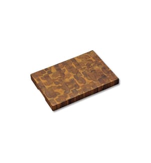 Kesper Tranchierbrett Akazie Mosaik rechteckig 42 x 30 x 4 cm