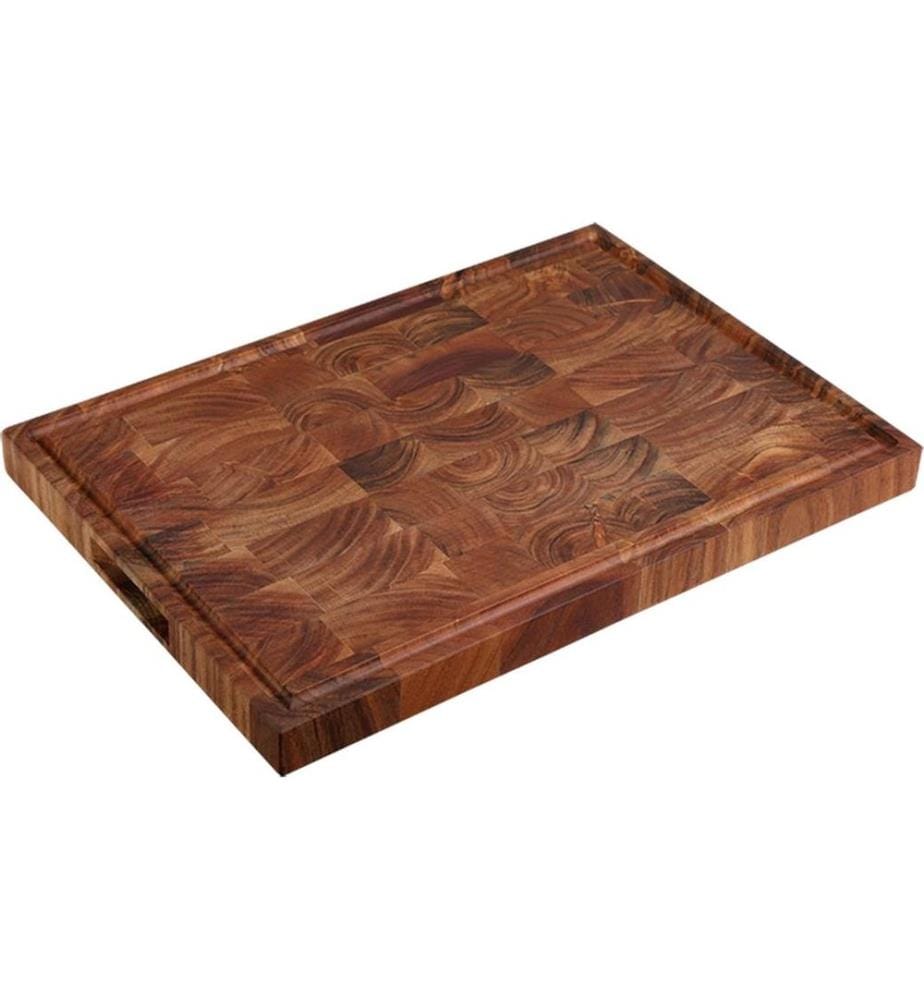 Kesper Tagliere in legno di acacia massiccio 50 x 36 x 3,5 cm