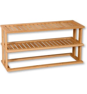 Kesper Küchenregal aus Bambus, 2 Ebenen, 55 x 20 x 27 cm