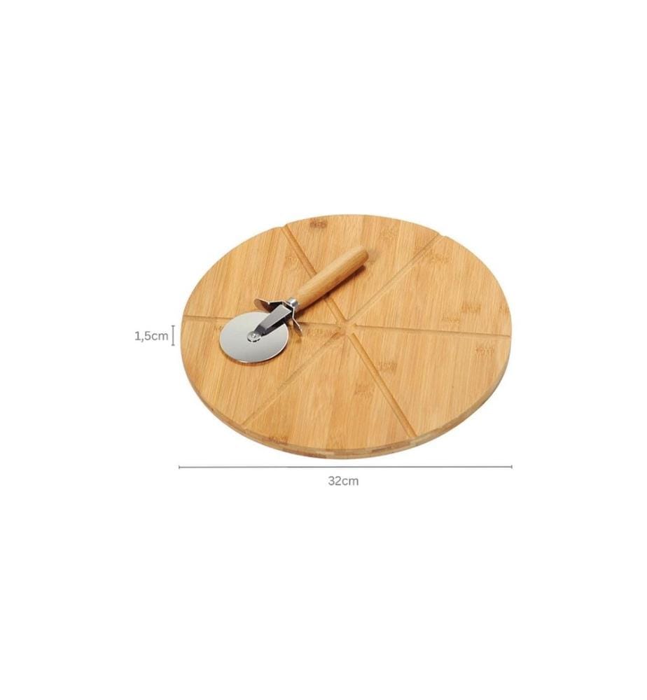Kesper Assiette à pizza 32 cm  x 32 cm