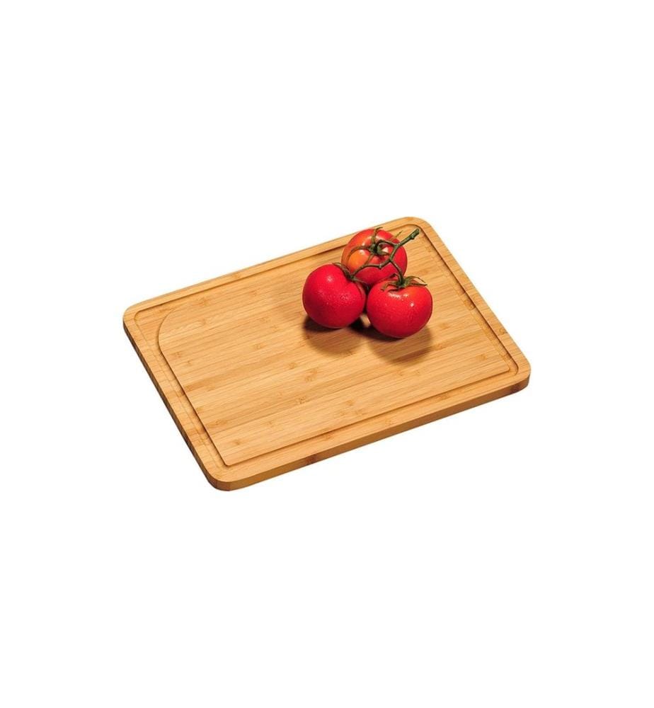 Kesper Tagliere in bambù, con scanalatura per succhi, marrone, 36 cm