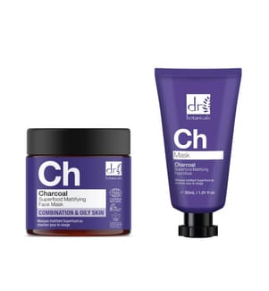 Charcoal Superfood Mattifying Face Mask + Charcoal Superfood Mattifying Face Mask 2 - 60ml - 30 ml + 60 ml