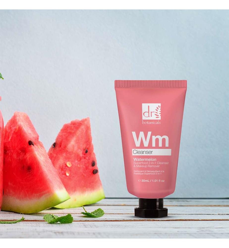 Wassermelone Superfood 2-In-1 Reinigungsmittel & Make-up-Entferner 30ml