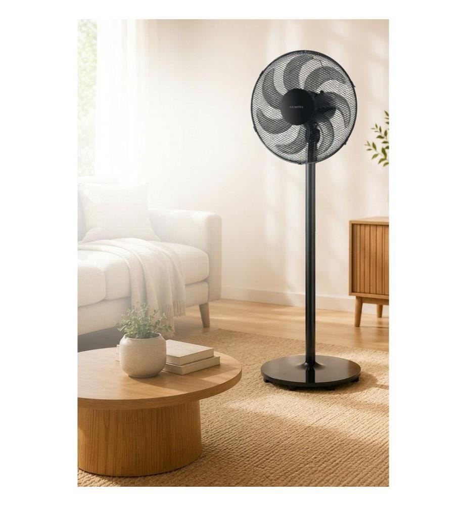 Ventilator, Schwarz, 100 % ABS
