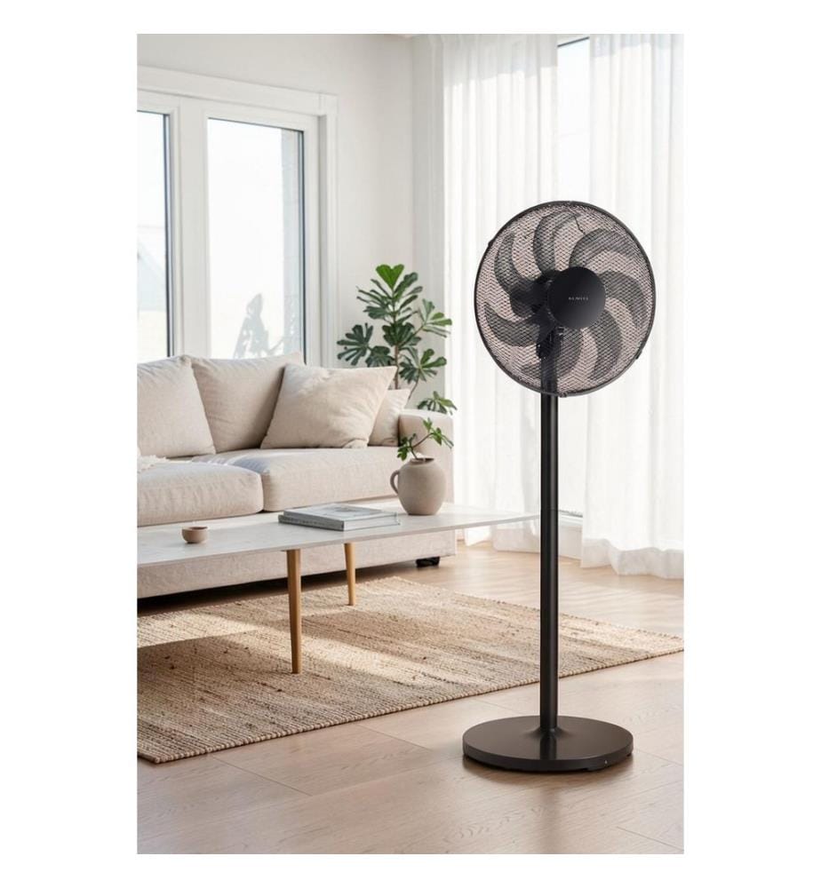 Ventilator, Schwarz, 100 % ABS